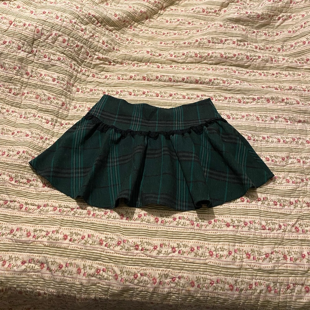 💚Plaid Mini Skirt